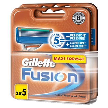 LAME FUSION GILLETTE 5 X 2