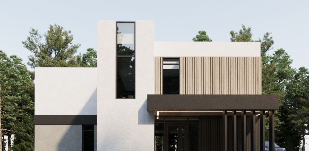 Maison préfabriquée en acier, 121 m2, deux étages, 4 chambres - ISKVILLA121_0