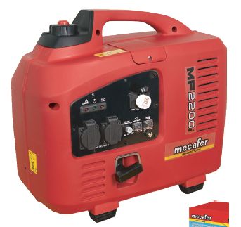 Mf2200i groupe électrogène portable - mecafer - puissance 2200 w_0