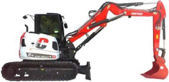 Mini-pelle 10t - Coltrax CX95ST - Yanmar 4TNV98 - 53.7 kW - 73 HP_0