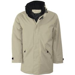 Parka de travail doublure matelassée beige T.XL - Kariban - polyester avec capuche et poches multiples_0