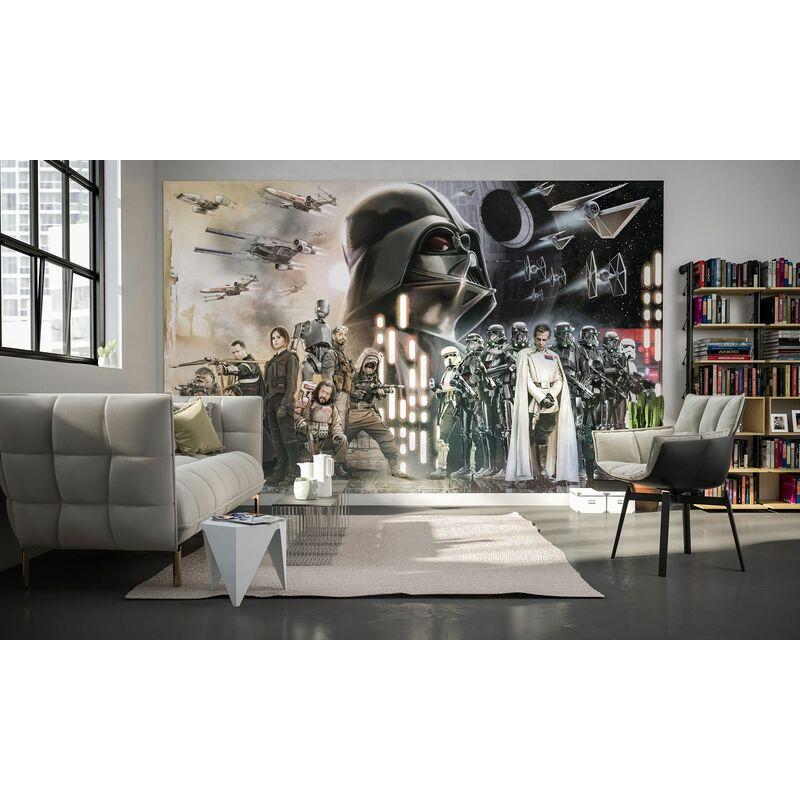 Papier Peint - Star Wars Classic RMQ Stormtrooper Hallway 500x250cm - Intissé main image 1