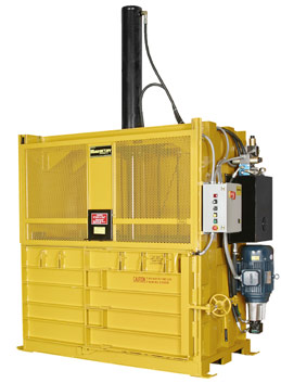 Presse verticale extra large haute densité M72HD - idéale pour recyclage industriel et centres de distribution_0