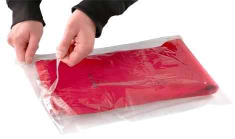 Sac plat avec bande adhésive_0