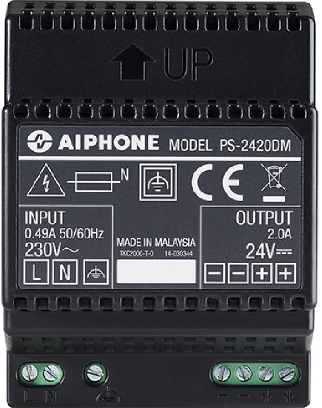 Alimentation à découpage 24Vdc/2A - fixation rail DIN ou vis - 4 modules - référence PS2420DM_0