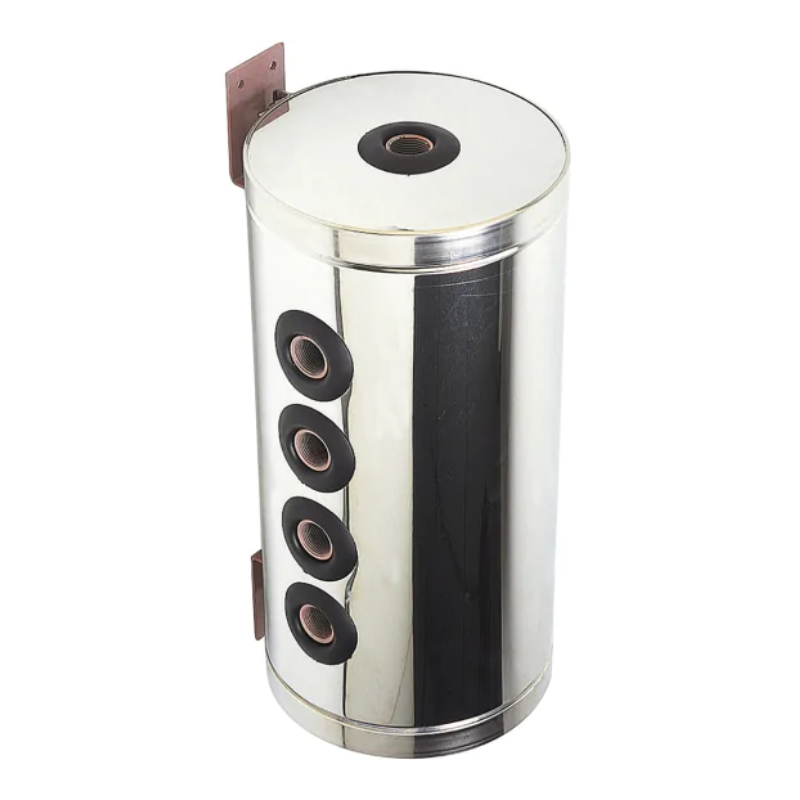 Bouteille de mélange et ballon tampon acier 50 L pose murale - 8 piquages - inox - Thermador - BMEL50_0