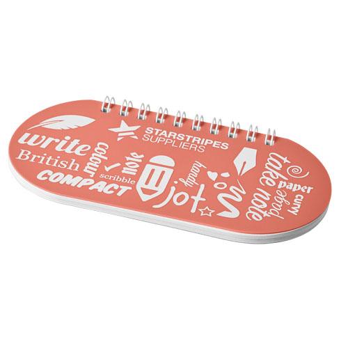 Cahier Capsule 21269015 - 50 feuilles vierges 80g/m² - couverture en polypropylène personnalisable_0