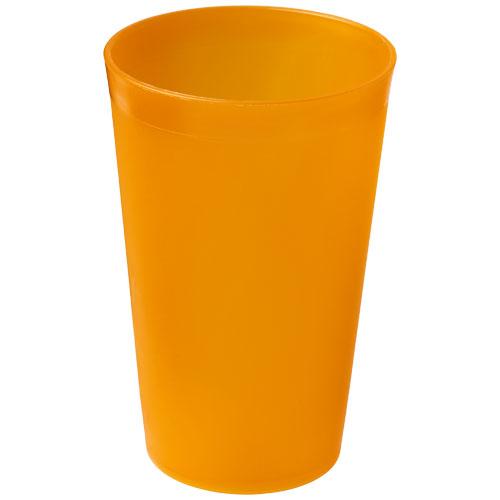 Gobelet en plastique Drench 300 ml - paroi simple et réutilisable - polypropylène résistant - fabriqué au Royaume-Uni_0