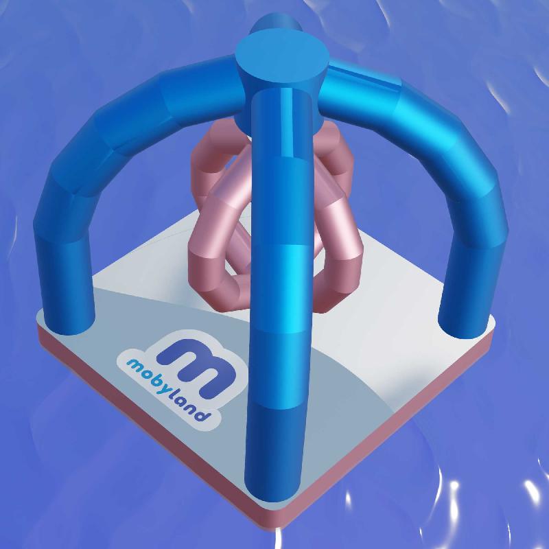 Le Hamac - structure gonflable pour aquapark - 3m de longueur, norme CE EN 25649, capacité 2 personnes_0