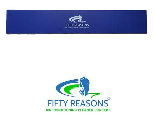 Plaque de protection murale - contre les projections d'eau au-dessus du climatiseur Split - Fifty Reasons_0
