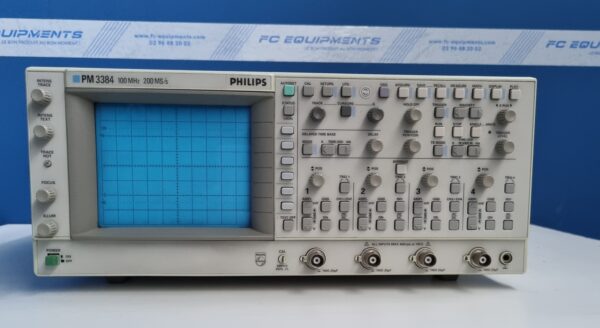 Pm3384 - oscilloscope analogique - philips - 100 mhz - 4 ch_0