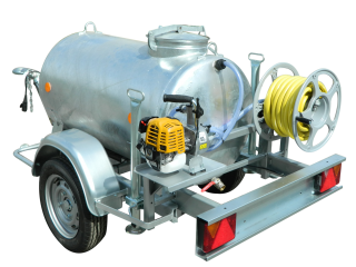 Remorque citerne ARCI075SF - Équipée arrosage Franc ECIM - PTAC 750 kg_0