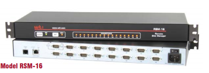 RSM - Serveur consoles 8/16 ports RS232 DB9 - Option modem RTC - Alimentation 48VDC/220VAC_0