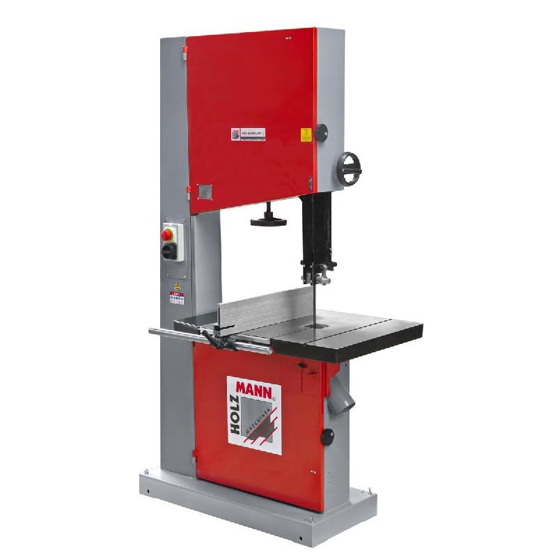 Scie à ruban bois Holzmann HBS600DELUX_400V - moteur 4 kW - table inclinable en fonte - précision professionnelle_0