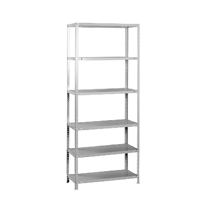 SimonRack Étagère métallique avec vis 2000x800x500 mm, 6 niveaux, point de flexion 100 kg, Gris - Comfort - métal 8425437091339_0