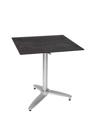 TABLE DE RESTAURANT NEO COMPACT PIERRE DE LAVE 60 X 60 CM