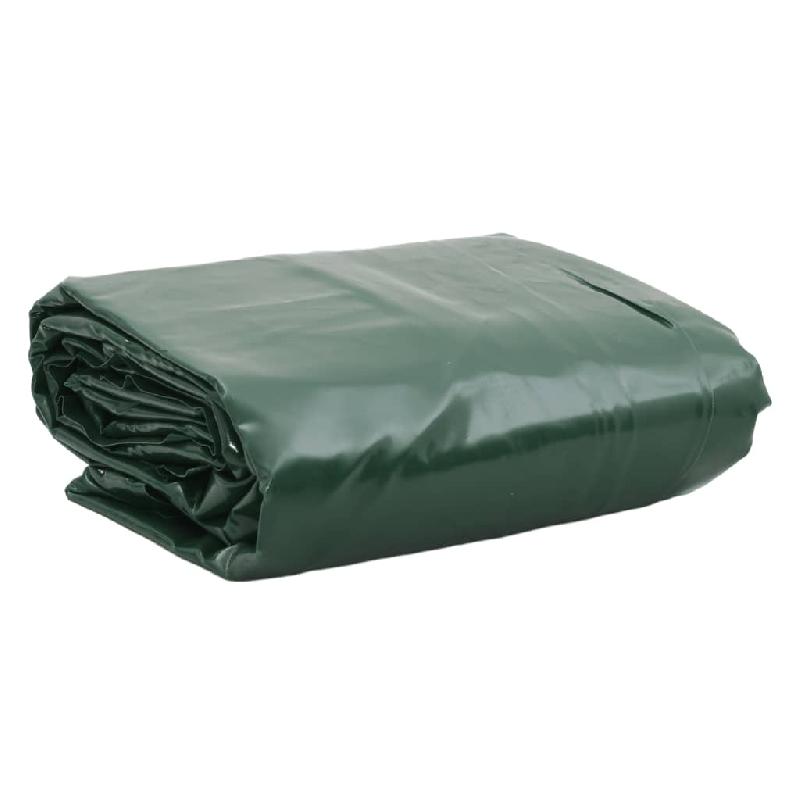 Vidaxl bâche vert 4x5 m 650 g/m² 156137_0