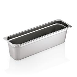 Bac GN 2/4 en Acier Chrome 8,5 L H 150 mm Was Germany - acier 9024 150_0
