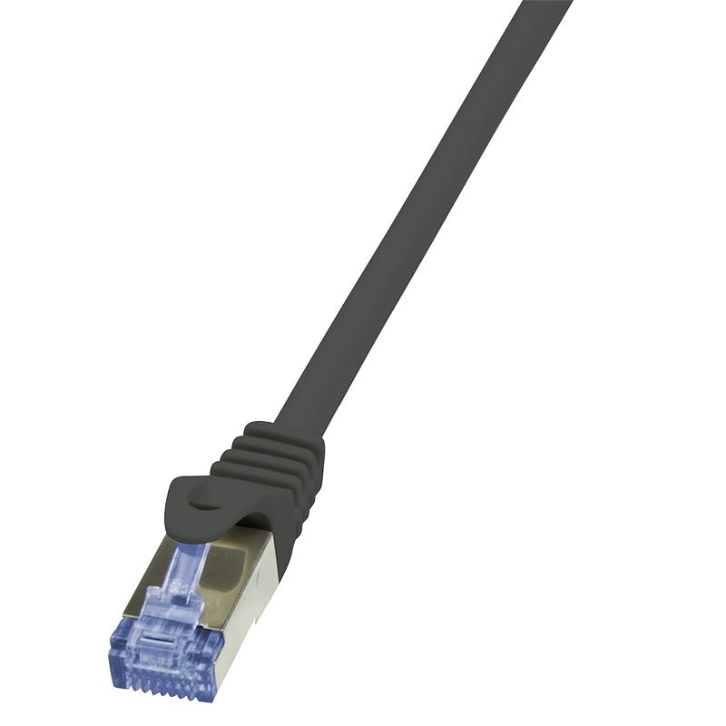 Câble réseau LogiLink CQ3103S - 15m - Cat6a S/FTP (S-STP) - RJ-45 - Noir - LSZH_0