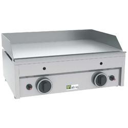 A.C.L - Grill électrique plaque lisse 2 Zones de Cuisson-Gaz - inox MM269961_0