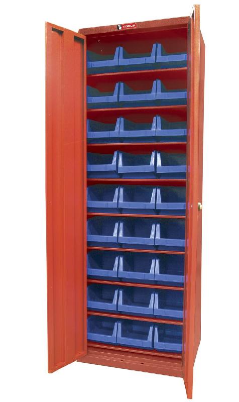Armoire à 2 portes avec 48 bacs MW Tools DEBK48D_0