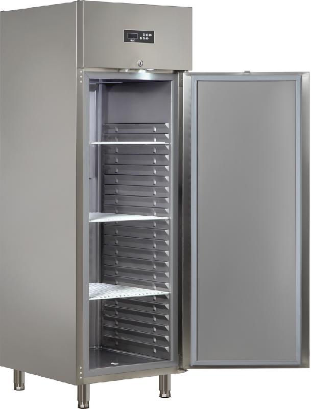 Armoire réfrigérée inox 1 porte 610 L négative - OZ700N - Température -5/-22°C - Refroidissement ventilé_0