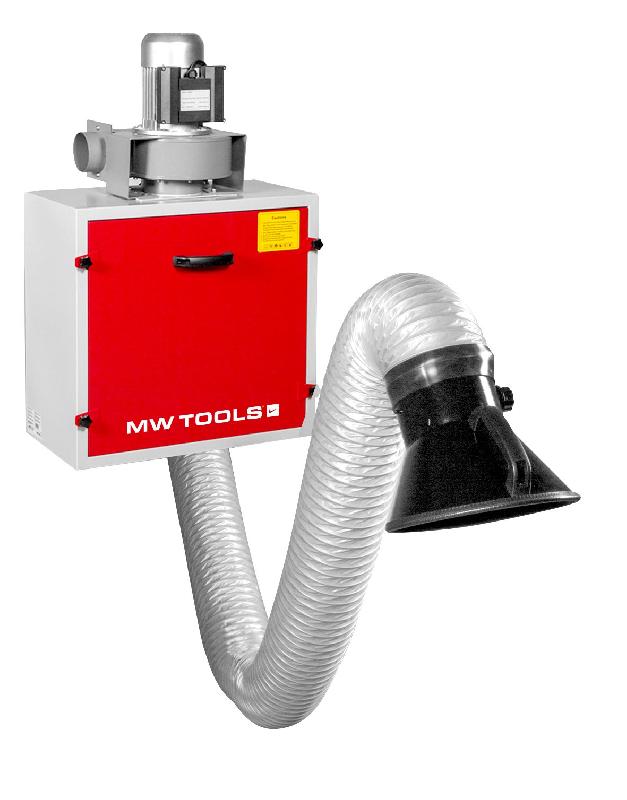 Aspirateur de fumée de soudage mural 1400m³/h 1,1kW 230V MW Tools LA1201_0