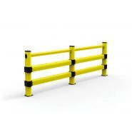 Barrière de protection piéton - MPM - Link 150/2 avec ajustage de hauteur et fixation robuste_0