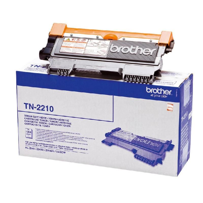 BROTHER TONER ORIGINAL TN-2210 N - COULEUR: NOIR