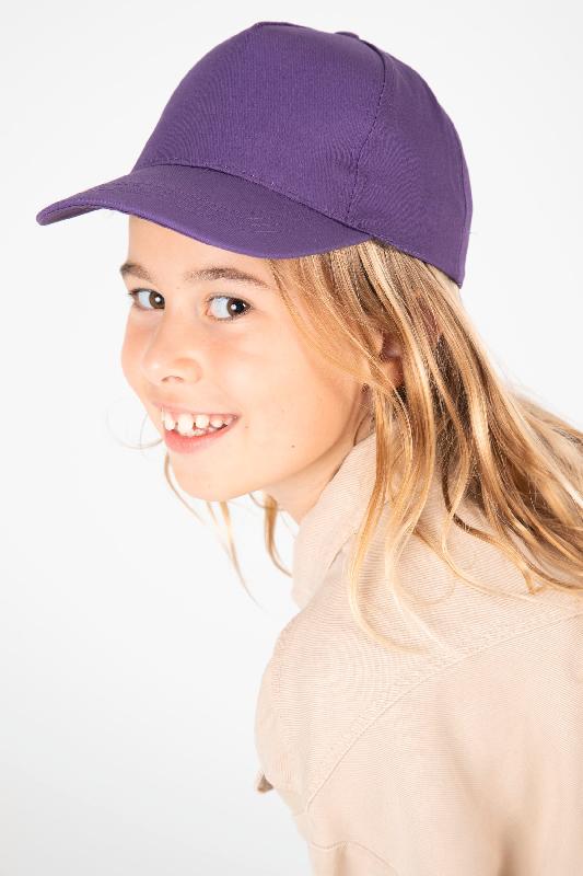 Casquette enfant en coton sergé - 5 panneaux - Fermeture réglable - Réf: KP149 - Marque K-up_0