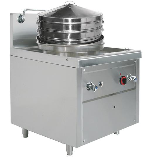 Cuiseur à riz professionnel à vapeur électrique et gaz avec kit dim-sum - NGSB990CE_0