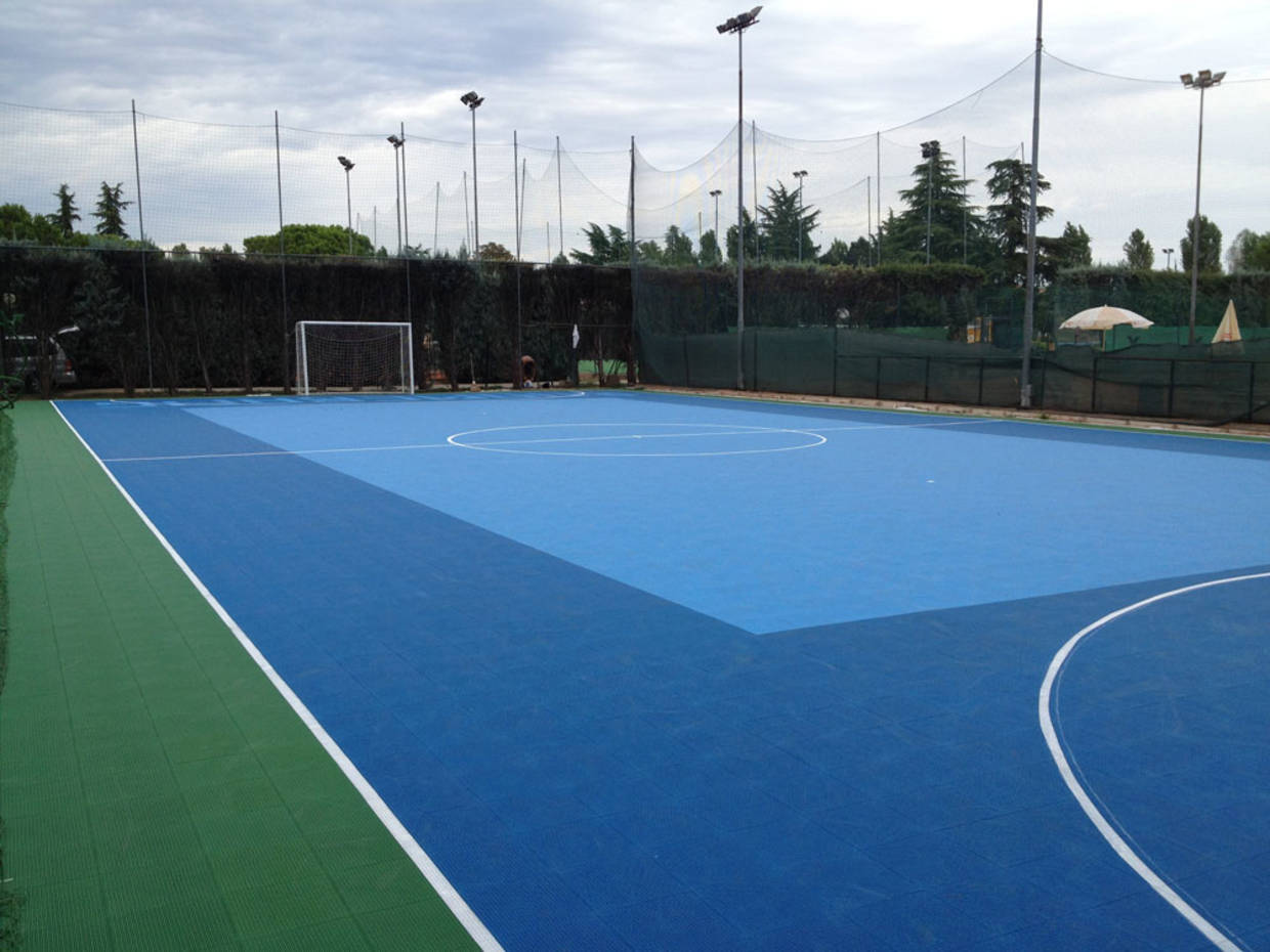 Dalle extérieure drainante pour sol sportif - GRIPPER OUTDOOR 12” - Certifiée ITF 5, installation facile_0