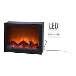 EDM Cheminée Led 29X10X23Cm - multicolore multi-matériau 8719987179693_0