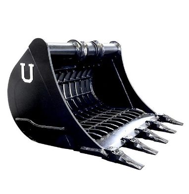 GSQ60-900EXM2 - Godet squelette pour minipelle 4-6T - Uniter 45 - 900 mm - Classe G60 - Attache Morin M2 - 255L_0