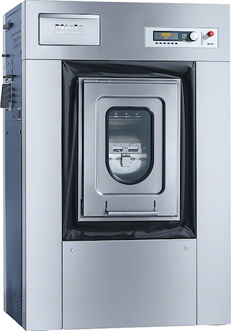 Lave-linge professionnel Miele PW6163 inox - 16 kg - Machines barrières - Tambour Hydrogliss breveté_0