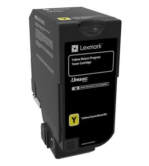 Lexmark 74C20Y0 Cartouche de toner Original Jaune 1 pièce(s)_0