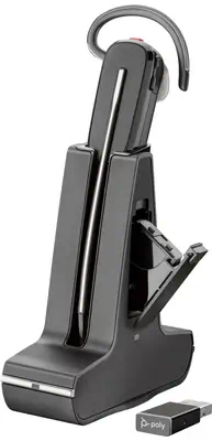 Micro-casque Poly Savi 8245 DECT 1 880-1 900 MHz + cble USB-A vers USB-C + D400_0