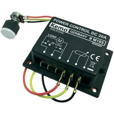 RÉGULATEUR DE PUISSANCE PMW KIT MONTÉ KEMO M195 1 PC(S)