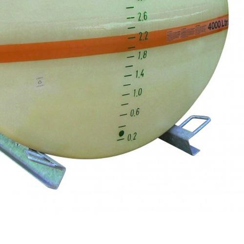 Patins acier galvanisé pour cuves PFV ovales 1 500 litres - Référence 9654 - CEMO_0