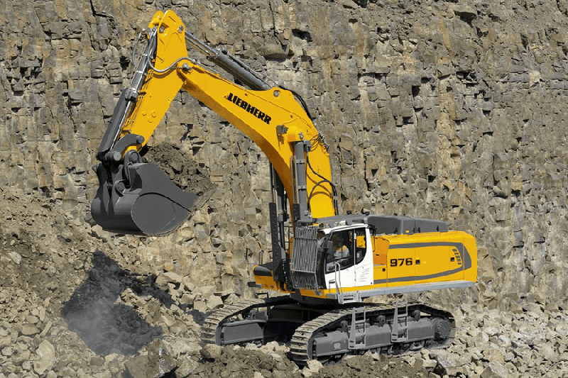 Pelle sur chenilles Liebherr R 976_0