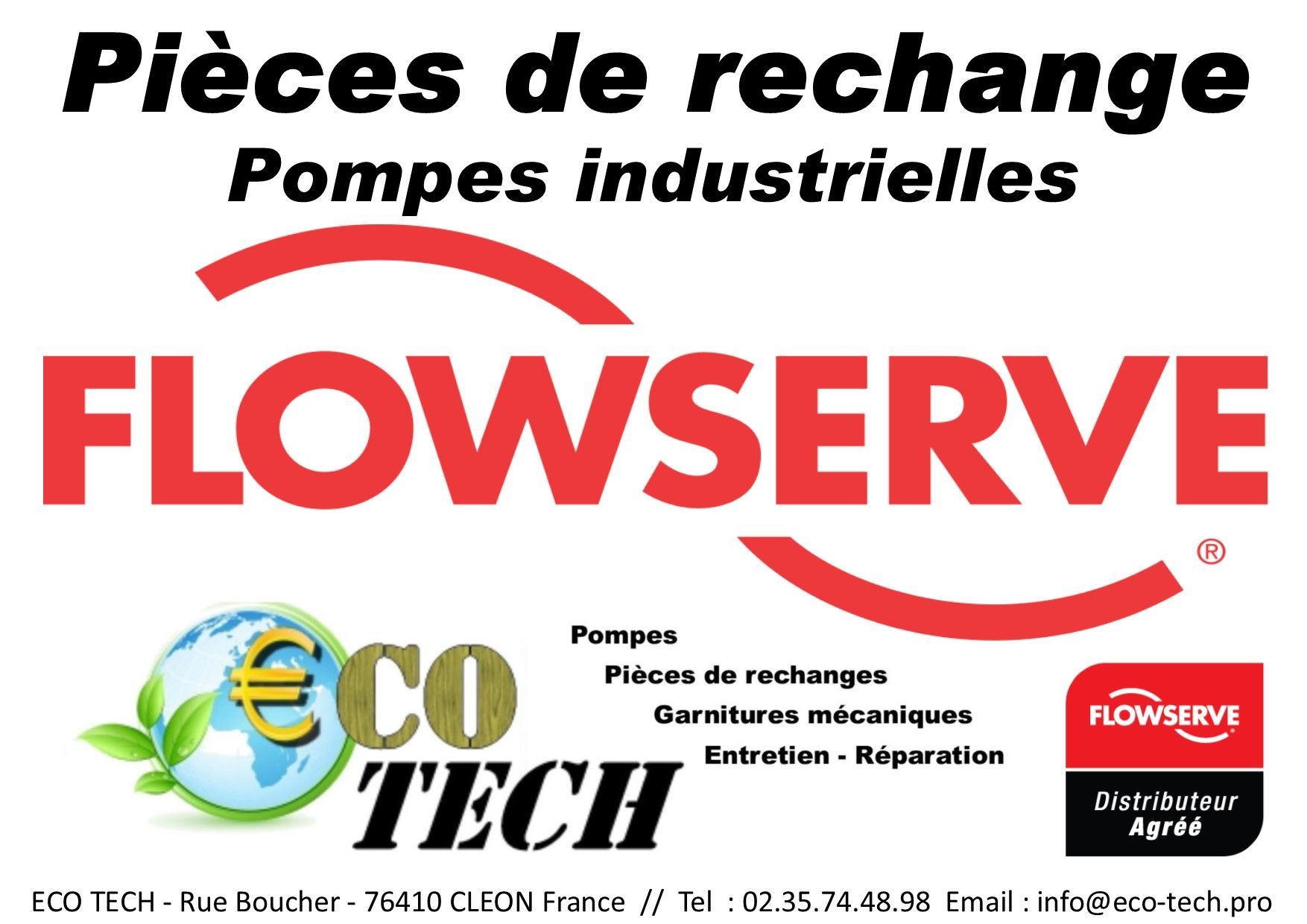 Pièces détachées ou de rechange pour pompe  flowserve sihi sterling normandie_0