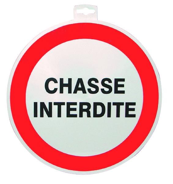 SIGNALETIQUE CHASSE INTERDITE