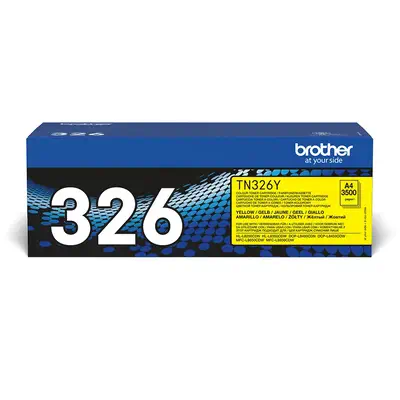 TN-326Y - Cartouche de toner Brother originale  Jaune_0