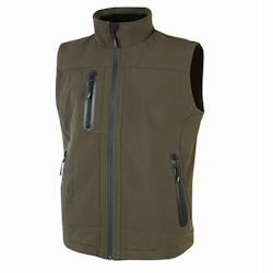 U-Power - Gilet de travail sans manches vert foncé UNIVERSE Vert Foncé Taille XL - XL vert 8033546465493_0