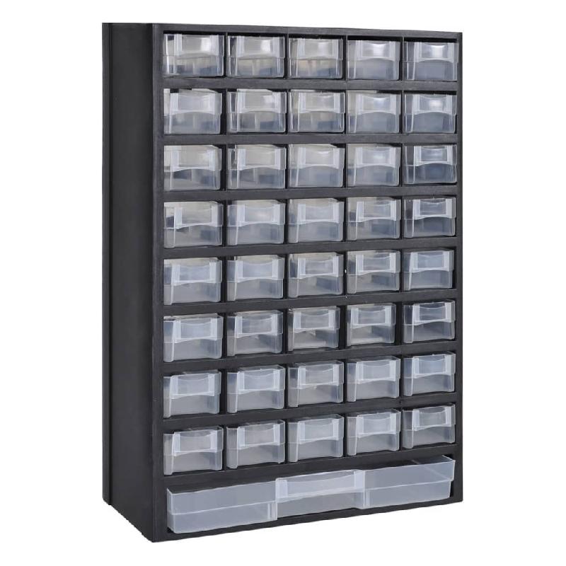 Vidaxl armoire à outils avec 41 tiroirs plastique 140305_0