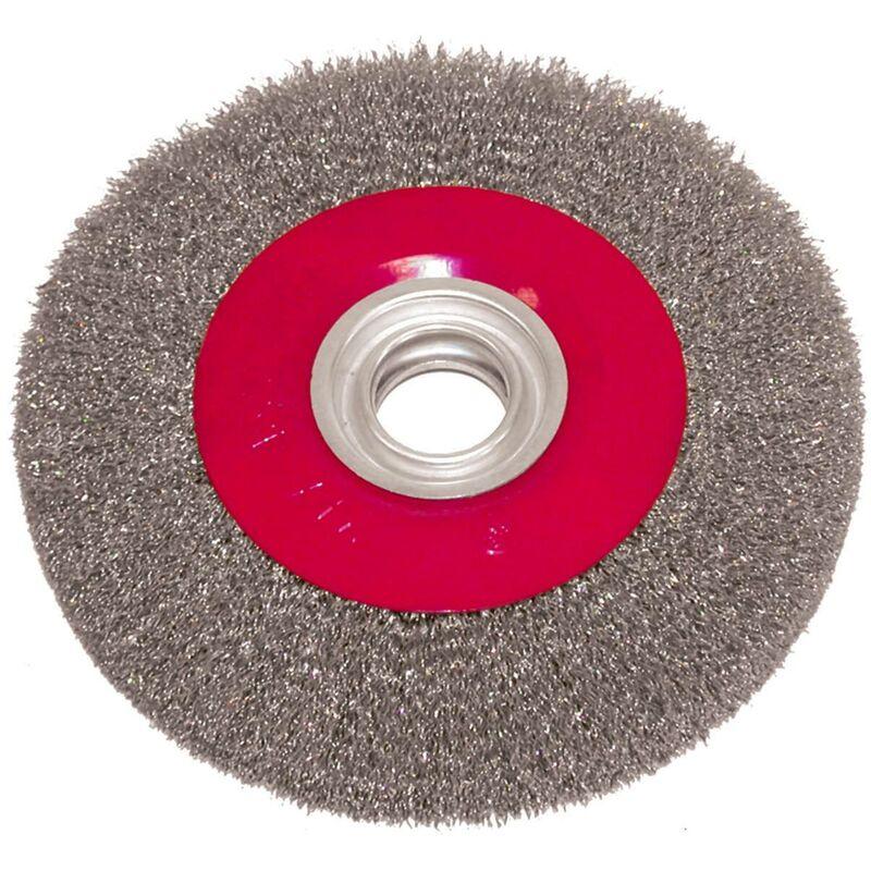 Brosse torsadée acier pour meuleuse Universal 150 mm