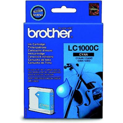 Cartouche Brother LC1000C cyan pour imprimantes jet d'encre_0