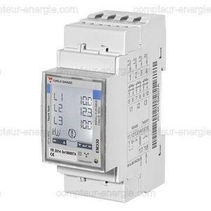 Compteur electrique triphasé raccordement sur tc 5a carlo gavazzi - em330 din.Av5_0