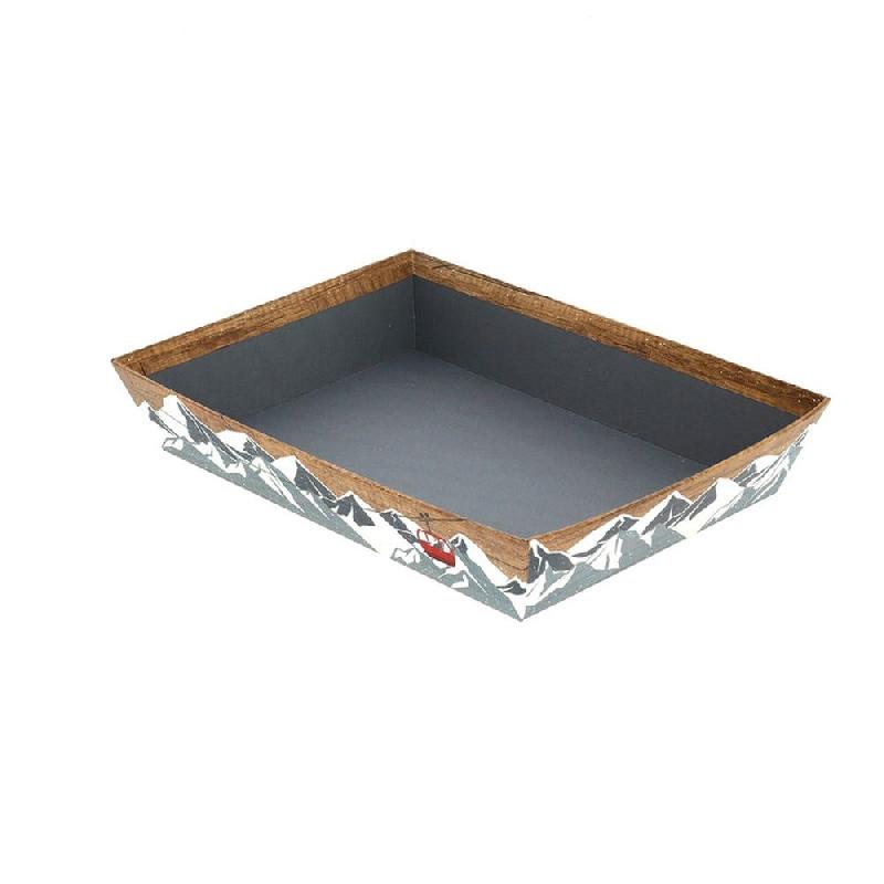 Corbeille carton rectangle 