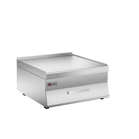 Élément de travail neutre à poser - largeur 600 mm - gamme 650 - Baron - acier inox 304 18/10_0